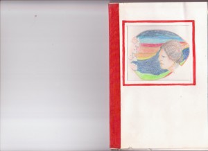 voorkant boekje dat Aaltje Kolman voor haar moeder maakte
